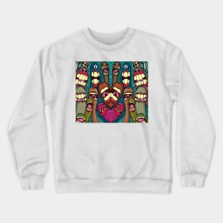 Big teeth Crewneck Sweatshirt